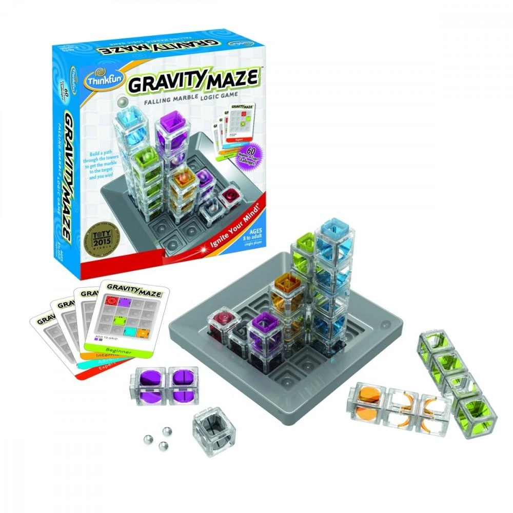 Ravensburger Stalo žaidimas loginis Gravity Maze su bokšteliais