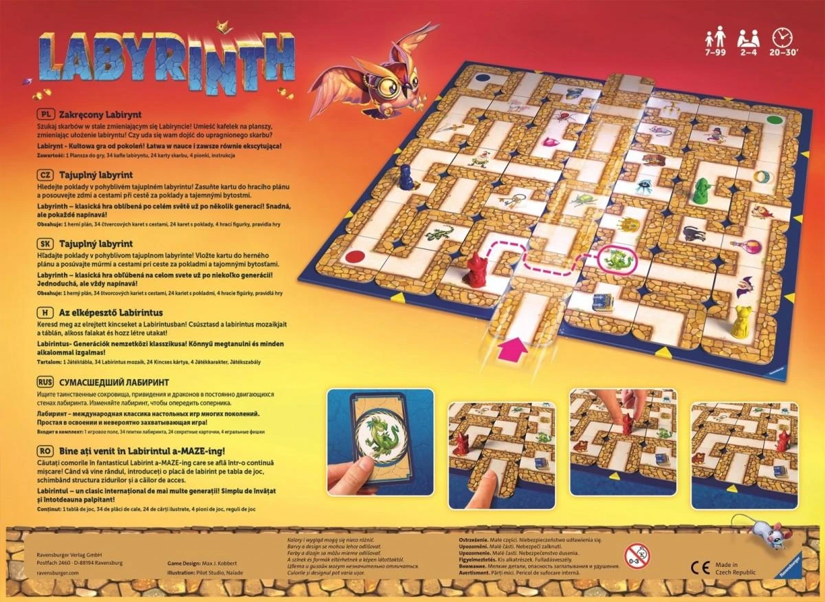 Ravensburger The Labyrinth stalo žaidimas