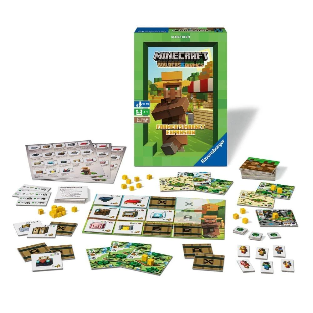 Ravensburger Stalo žaidimas Minecraft farmerio turgus