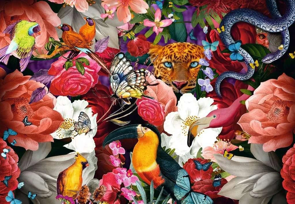 Ravensburger Dėlionė 300 vnt. - Gėlės