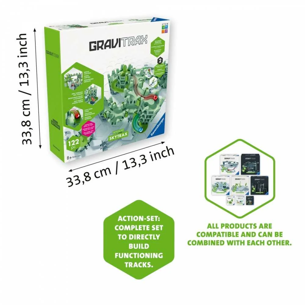 Ravensburger Kūrybiškas žaidimas GraviTrax startinis rinkinys Skytrax M