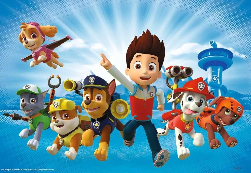 Ravensburger Dėlionė 2x12 vnt. - Šunyčiai patruliai (PAW Patrol)