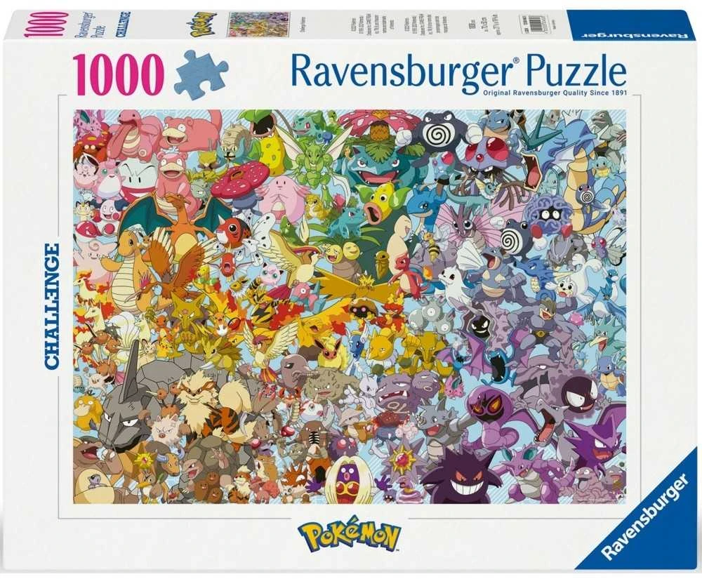 Ravensburger Dėlionė 1000 vnt. - Pokémonai