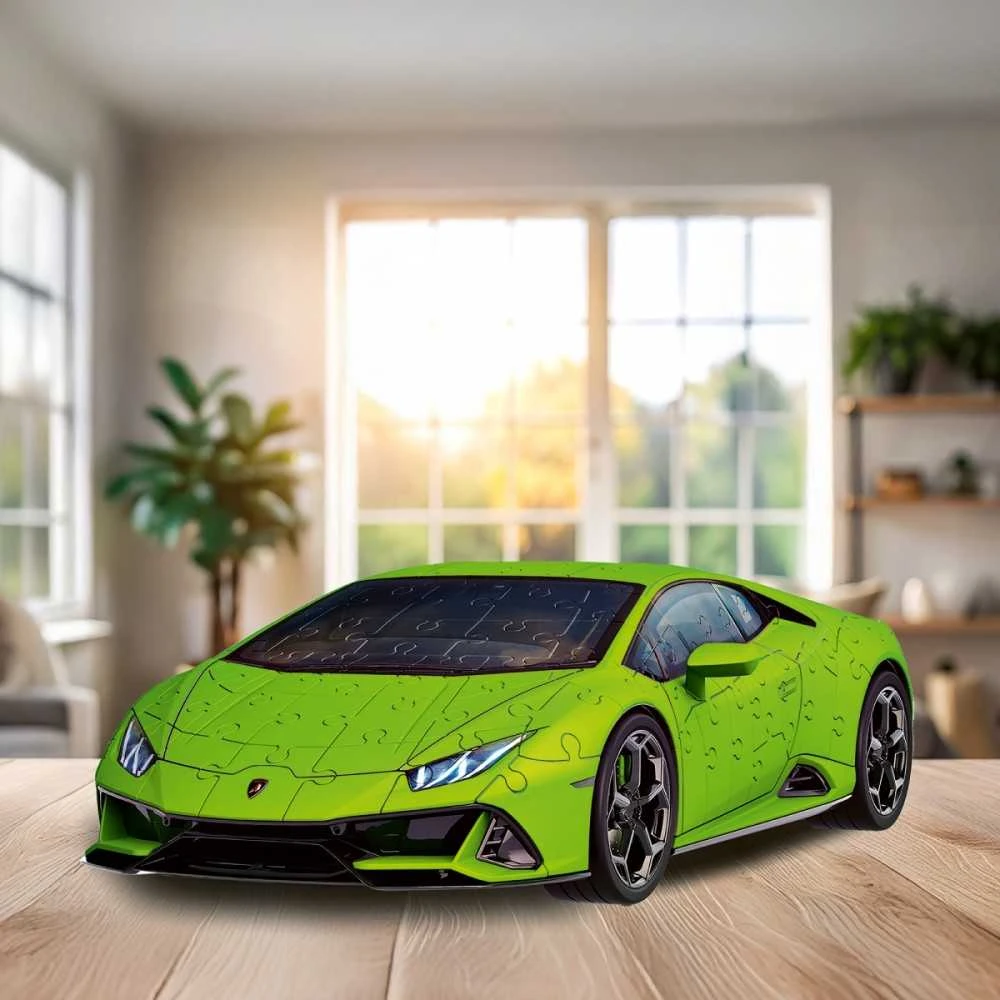 Ravensburger 3D dėlionė Lamborghini Huracán EVO Verde