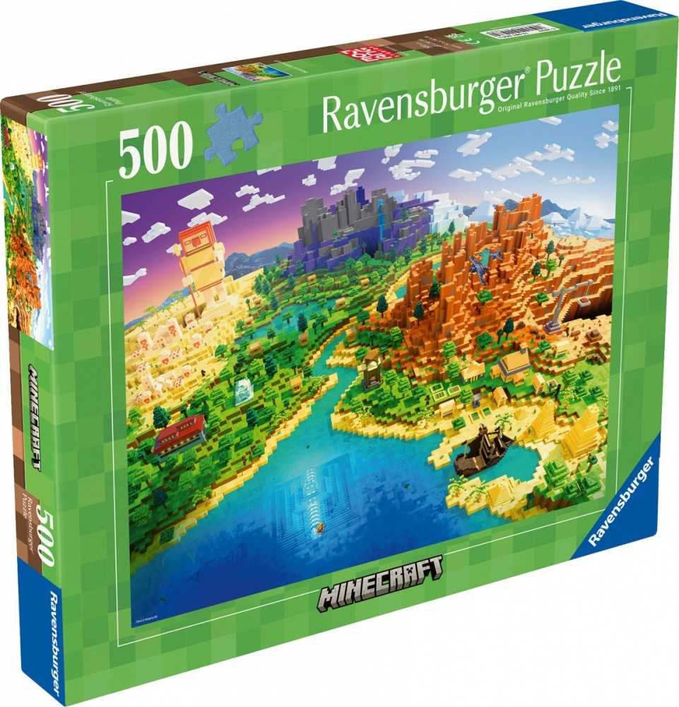 Ravensburger Dėlionė 500 vnt. - „Minecraft“