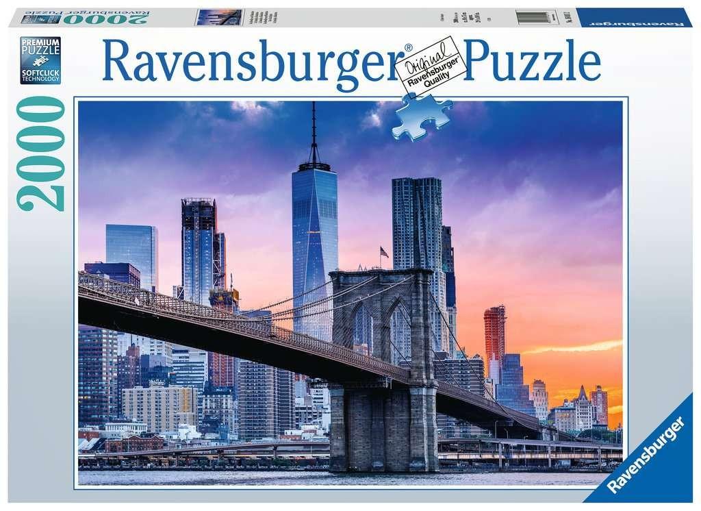 Ravensburger Dėlionė 2000 vnt. - Niujorko panorama aprašymas - Prekės nuotrauka