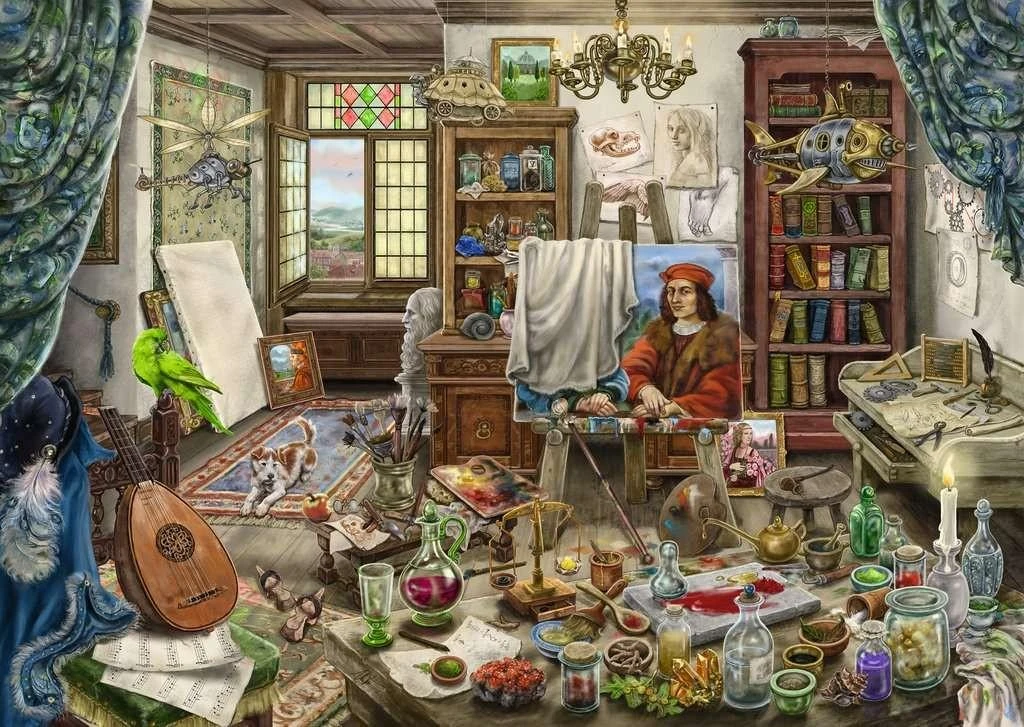 Ravensburger EXIT Dėlionė 759 vnt. - Menų studija