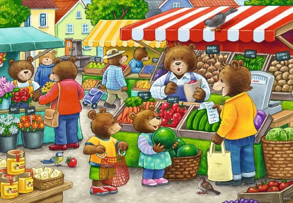 Ravensburger Dėlionė 2x12 vnt. - Parduotuvėje