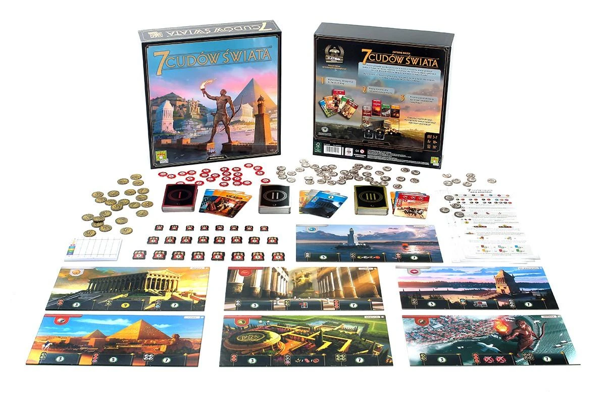 „Rebel“ strategijos kortų žaidimas „7 Wonders“ (2020 m.) 10+ GR0747