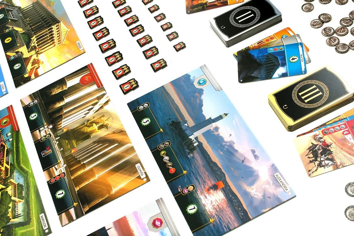 „Rebel“ strategijos kortų žaidimas „7 Wonders“ (2020 m.) 10+ GR0747