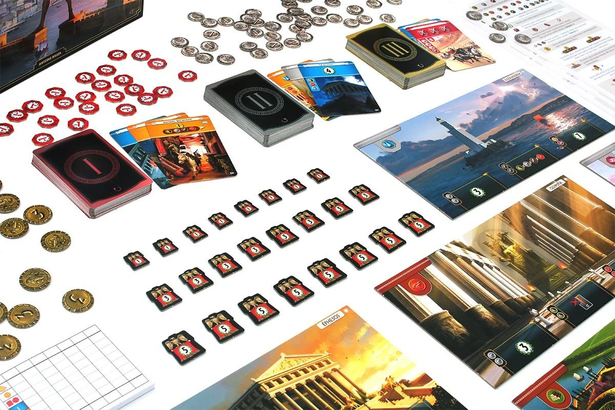 „Rebel“ strategijos kortų žaidimas „7 Wonders“ (2020 m.) 10+ GR0747