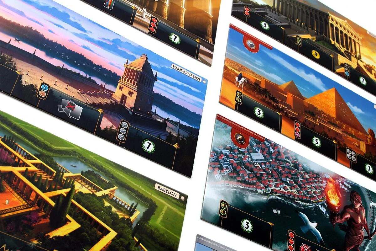 „Rebel“ strategijos kortų žaidimas „7 Wonders“ (2020 m.) 10+ GR0747