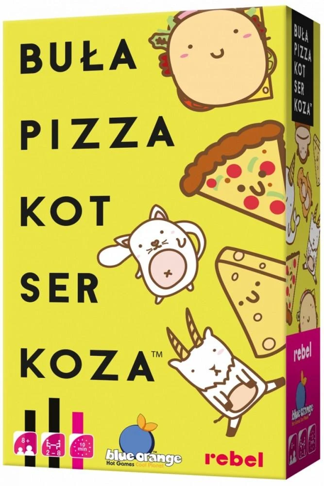 Dėlionė Duona, pica, katė, sūris, ožka REBEL