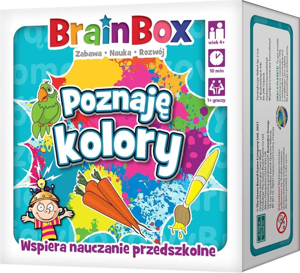 Dėlionė BrainBox - Aš žinau REBEL spalvas