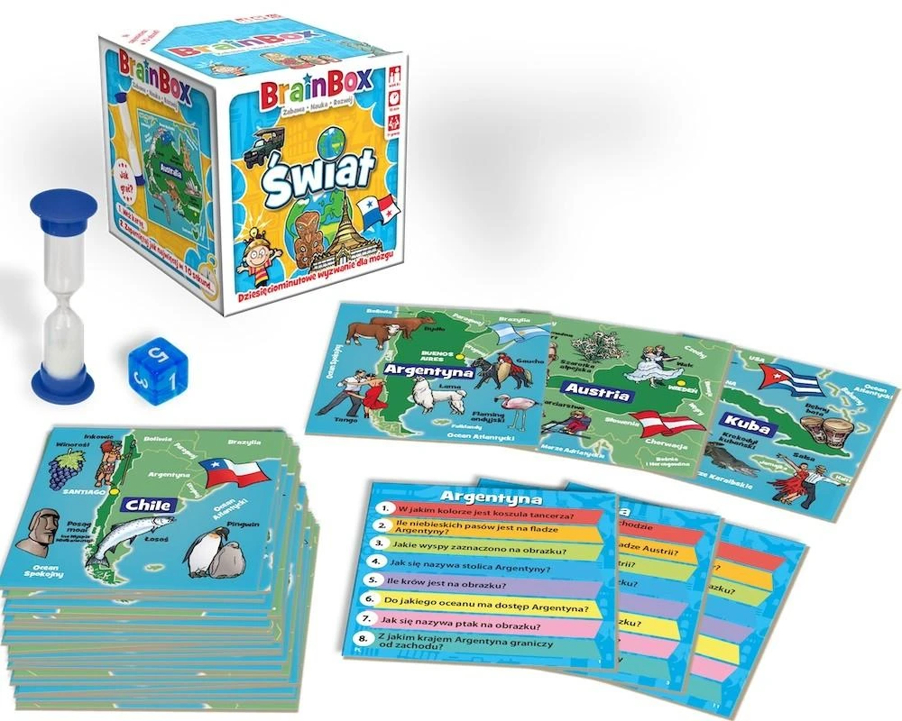 Stalo žaidimas BrainBox pasaulis antra versija Rebel