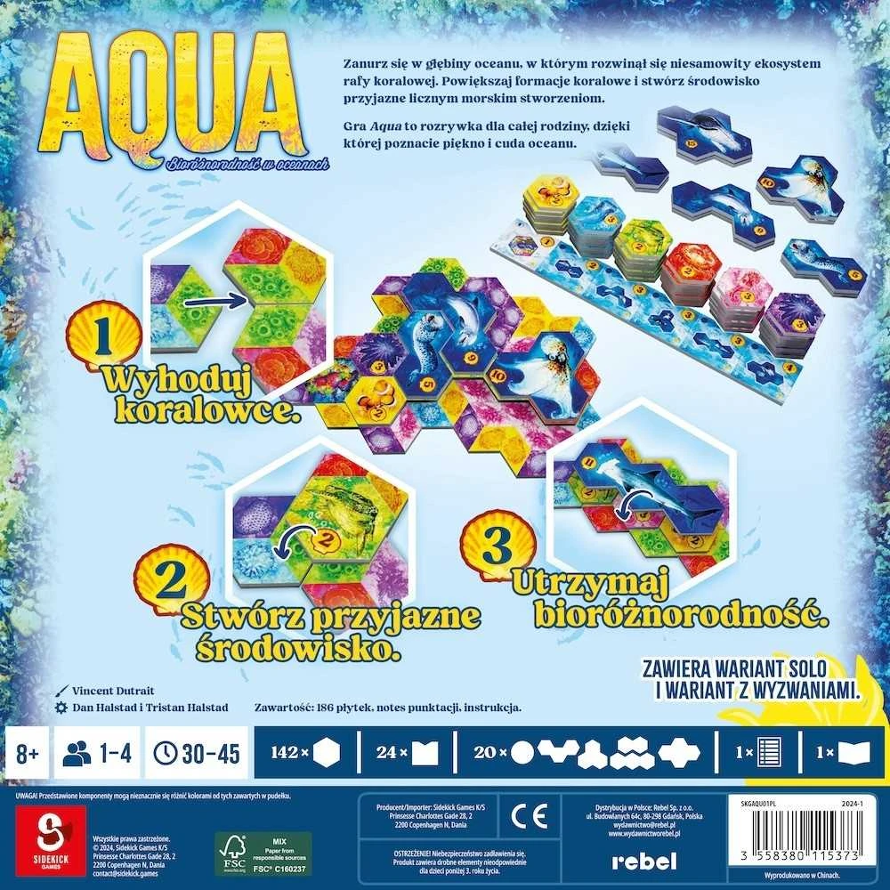 Rebel Aqua žaidimas (lenkiškas leidimas)