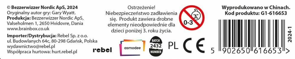 BrainBox: Kišeninis žaidimas – Kosmos REBEL
