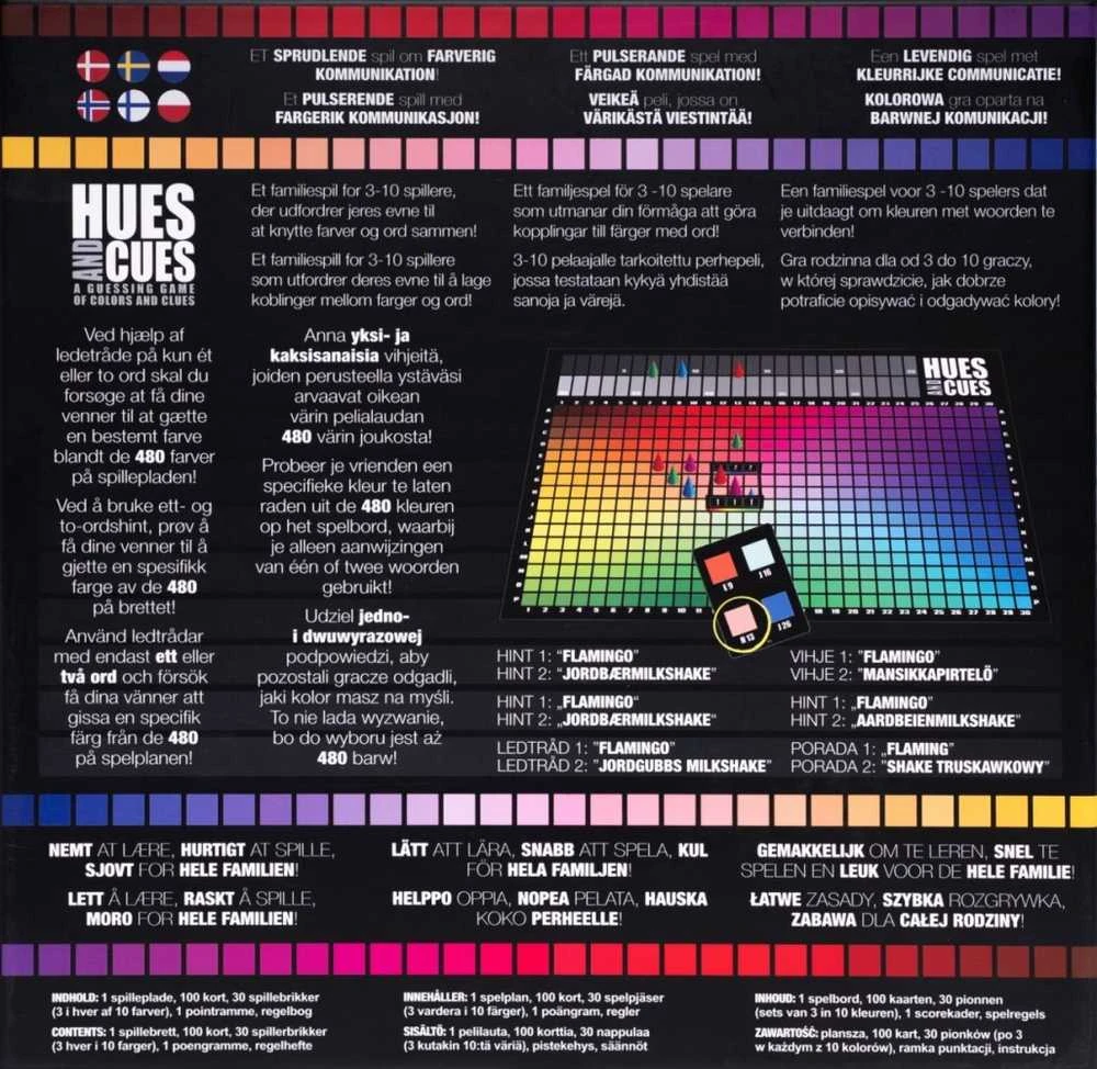 Rebel „Usaopoly Games“ „Hues and Cues Nordic“ (USAHC100ML)