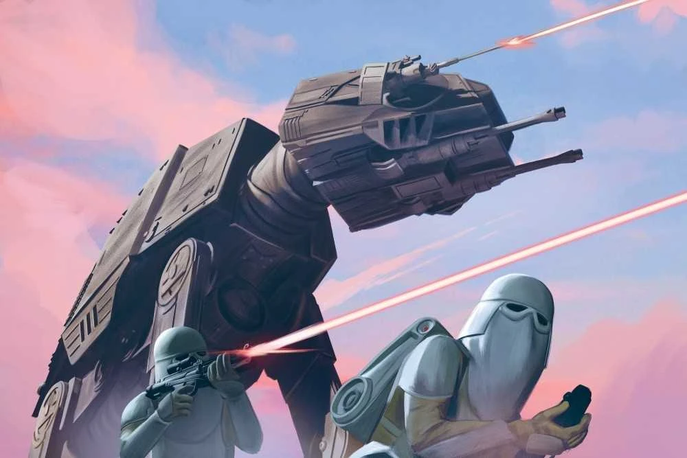 Rebel Gra Žvaigždžių karų Hotho mūšio žaidimas