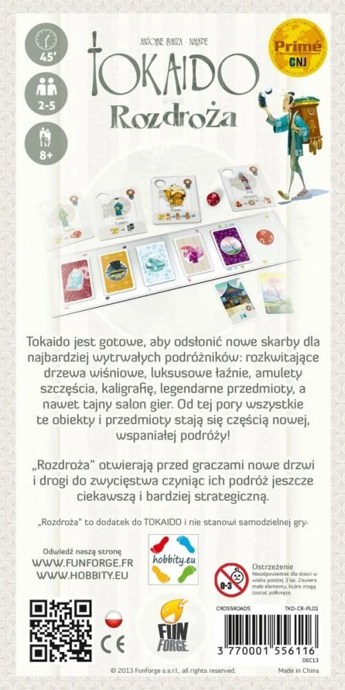 Rebel 5-asis Tokaido žaidimo leidimas: Crossroads (lenkiškas leidimas)