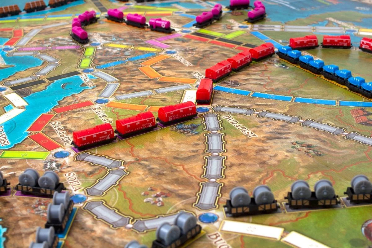 Rebel Gra „Ticket to Ride“: Europos 15-mečio jubiliejus