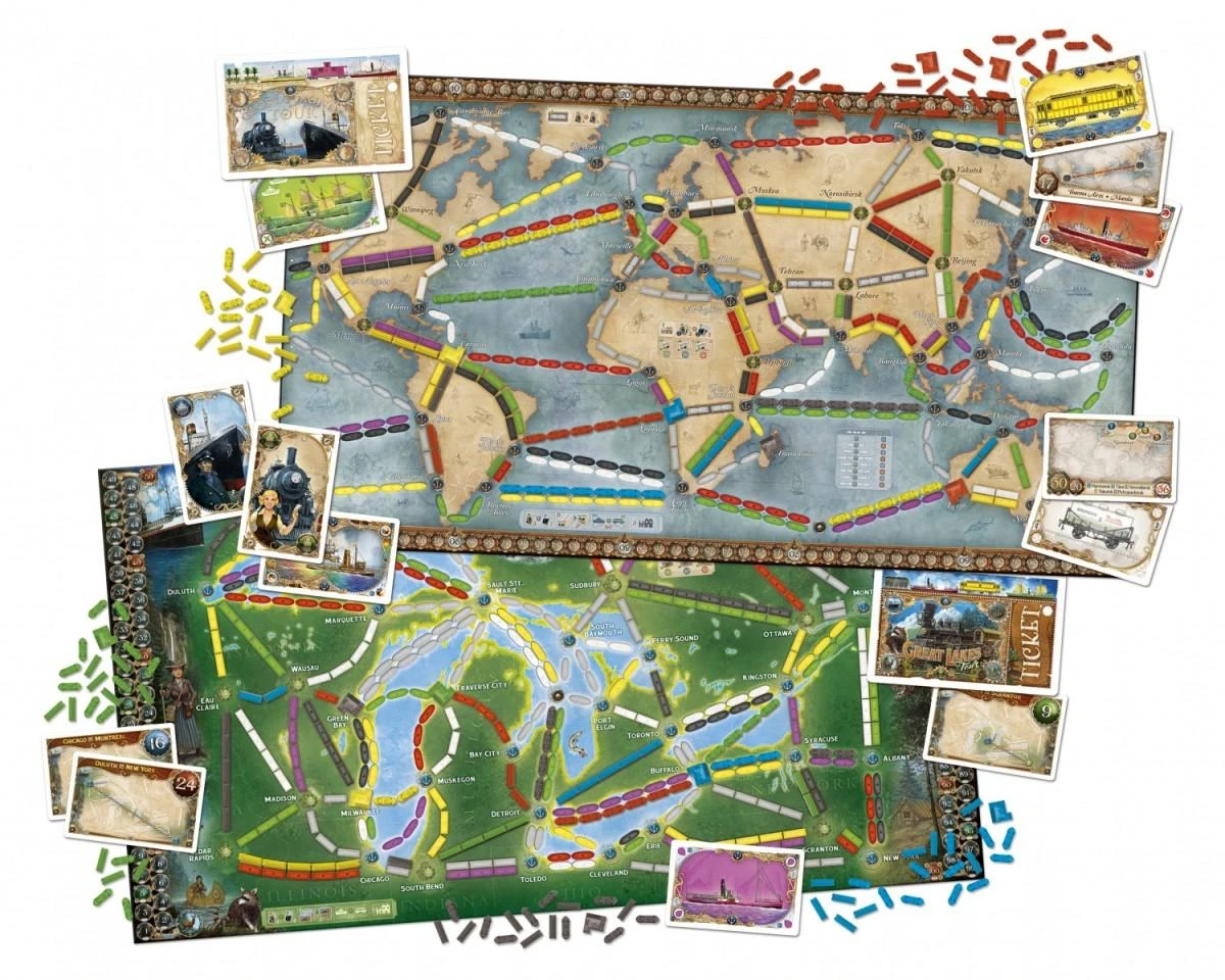 Žaidimas „Rebel Ride Around the World“ – dvipusė lenta GR0750