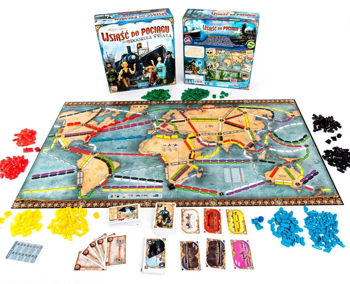 Žaidimas „Rebel Ride Around the World“ – dvipusė lenta GR0750