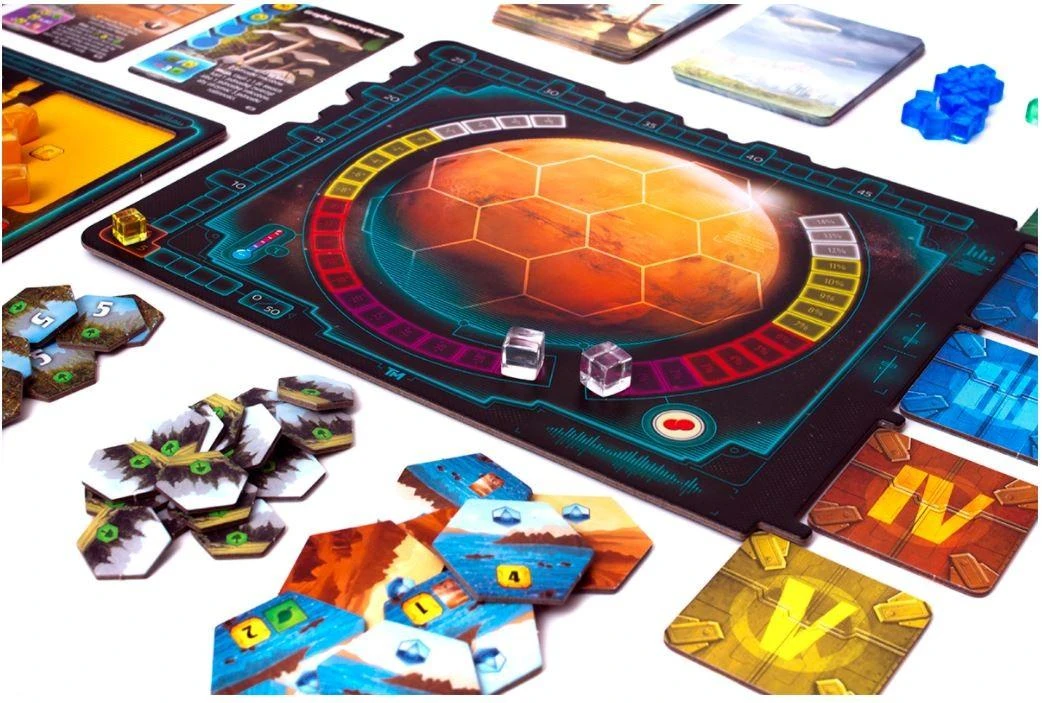 Stalo žaidimas Rebel Terraformuojantis Marsas. Areso ekspedicija, PL