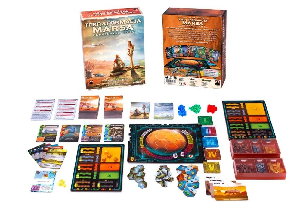 Stalo žaidimas Rebel Terraformuojantis Marsas. Areso ekspedicija, PL