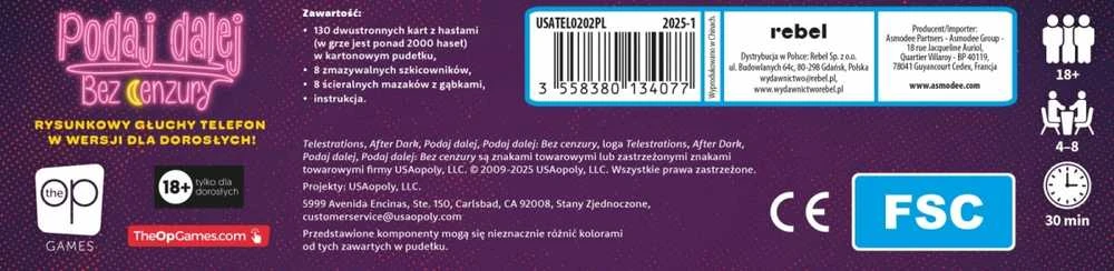 Rebel Gra Žaidimas „Pass It On“, necenzūruotas