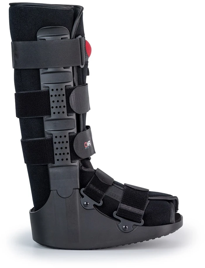 Reha Fund Long Ankle-Foot Orthosis "AIR WALKER BASIC" O-1182/S REHAFUND, Juodas