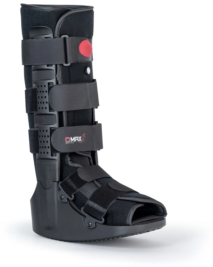 Reha Fund Long Ankle-Foot Orthosis "AIR WALKER BASIC" O-1181/L REHAFUND, Juodas