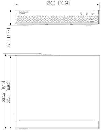 Rejestrator ip dahua nvr4108hs-4ks3