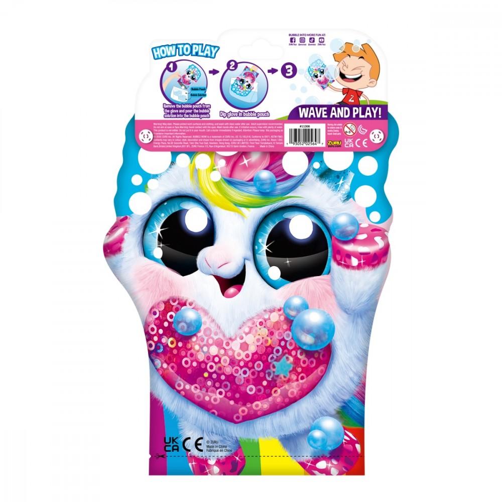 Rainbocorns *****ZURU BubbleWow pirštinė d/bšb.Rainb.11308