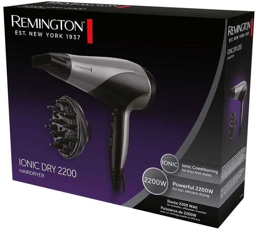 Remington Ionic dry d3190s plaukų džiovintuvas