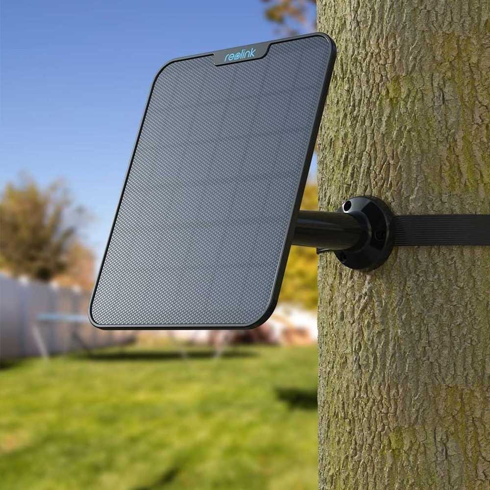 Panel solarny reolink solar panel 2 usb-c juoda