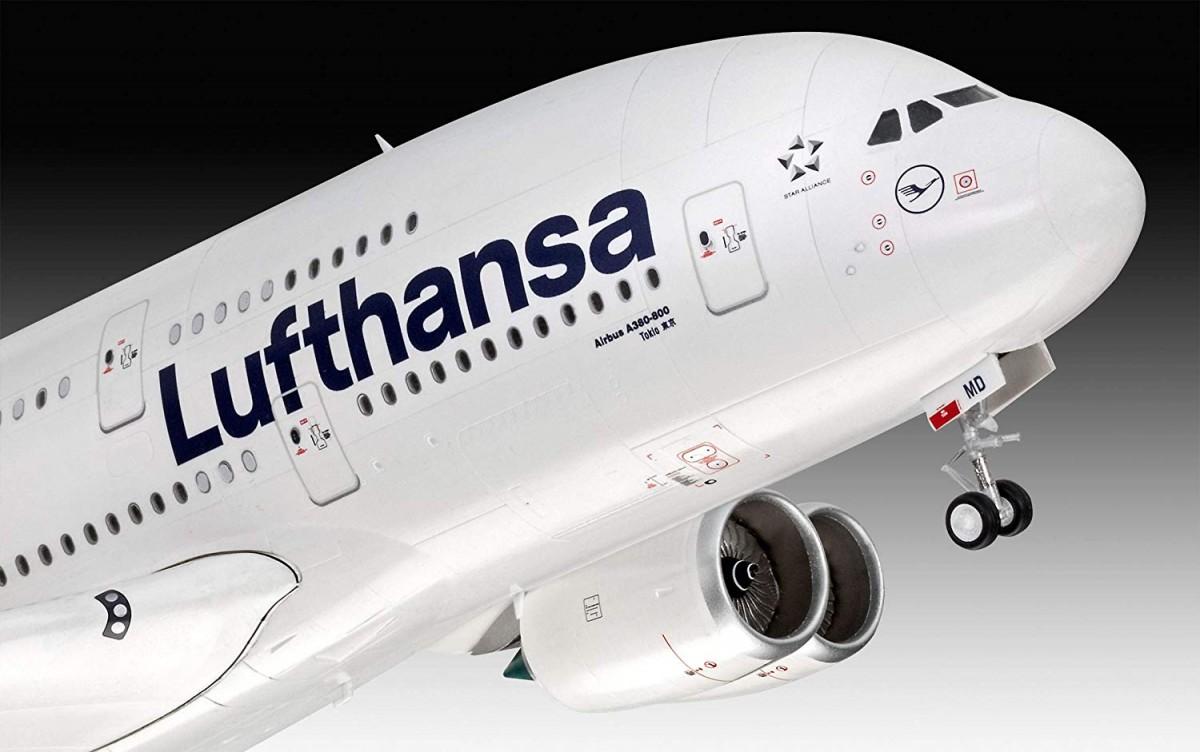 Revell – Airbus A380-800 Lufthansa New Livery, 1/144, 03872