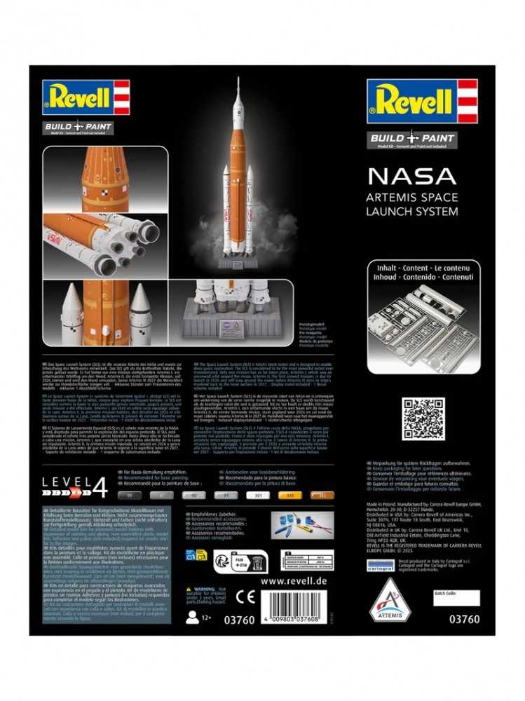 Revell NASA Artemis SLS raketos plastikinis surenkamas modelis 1/144 71,2 cm