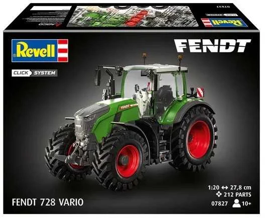 „Revell Fendt F20 Dieselross“ traktoriaus modelis 1/20, lengvai spustelėjamas