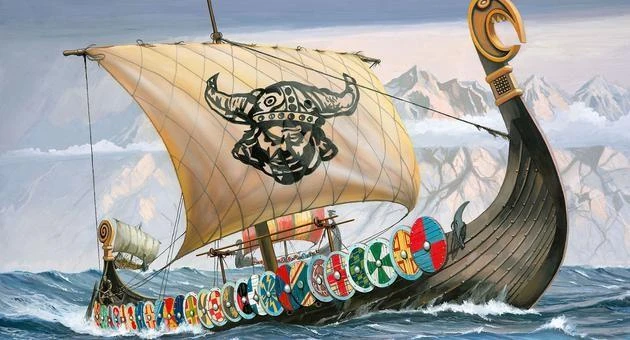Revell – vikingų laivas, 1/50, 05403