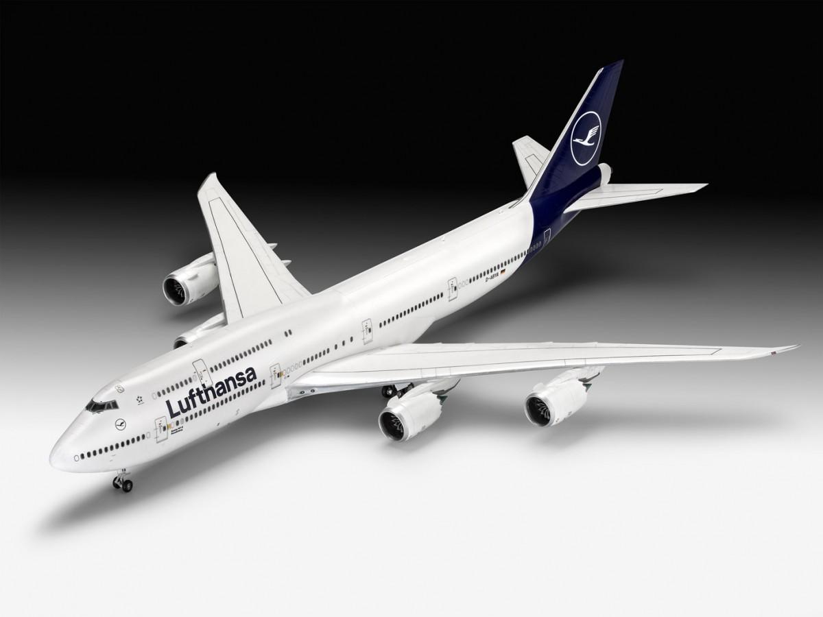 Revell – Boeing 747-8 Lufthansa „New Livery“, 1/144, 03891