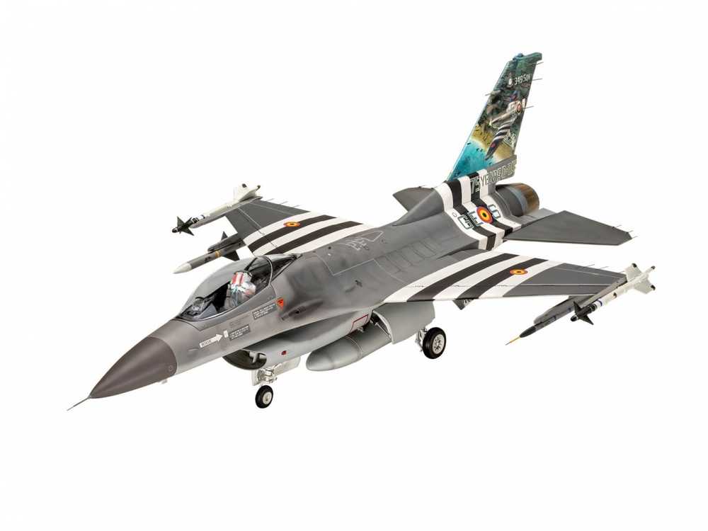 Revell Plastikinis 50-mečio F-16 Falcon 1/32 lėktuvo modelis
