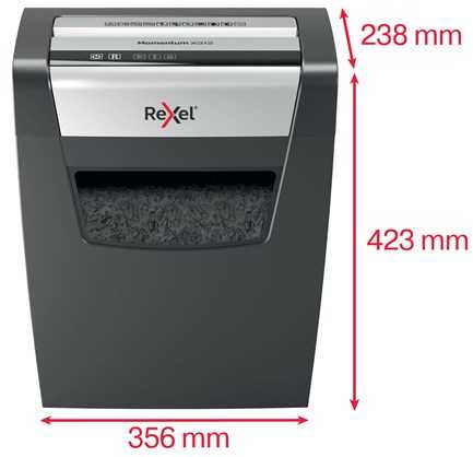 Smulkintuvas dokumentams REXEL MOMENTUM X312 2104572EU