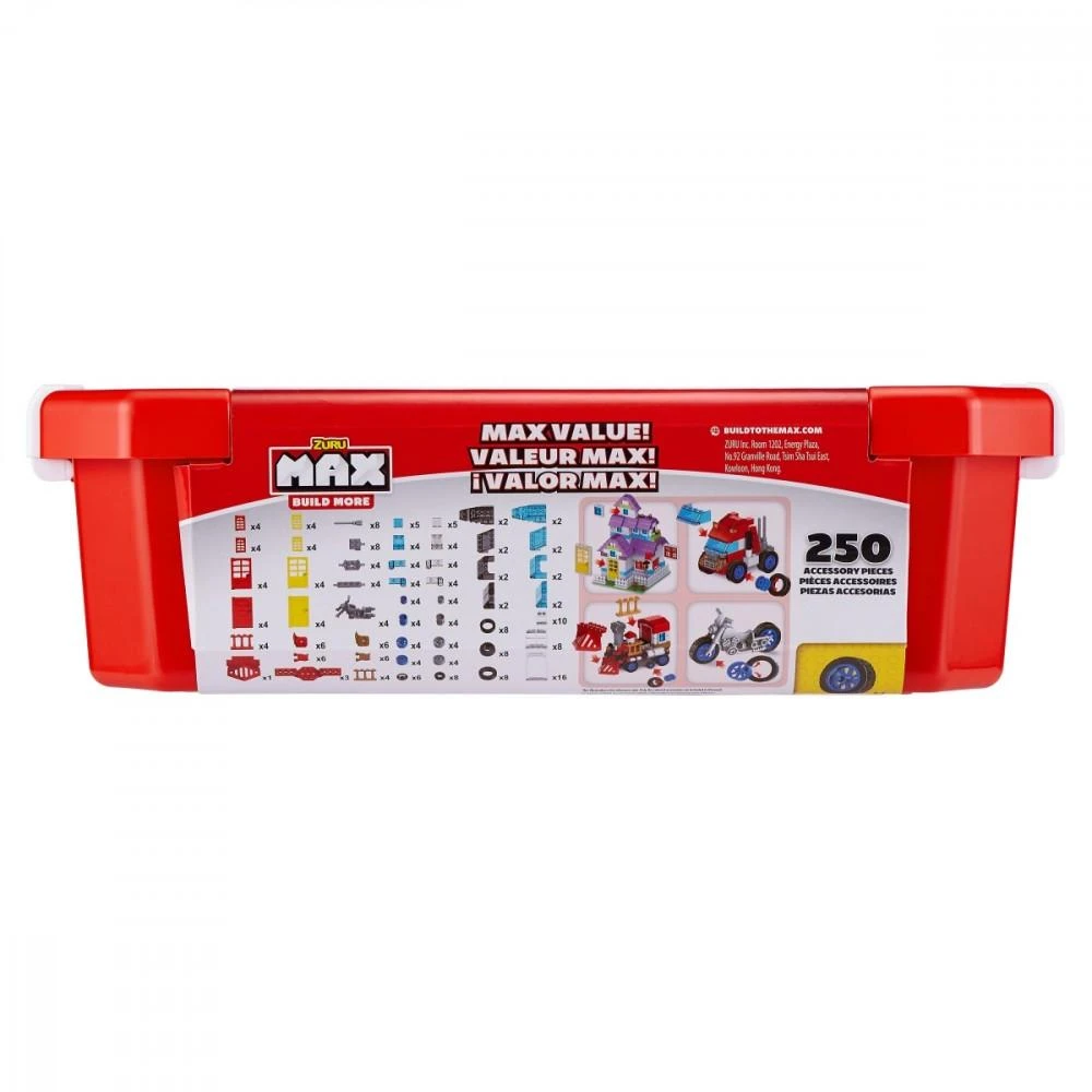 Zuru Max Build Priedų rinkinys 250 plytų