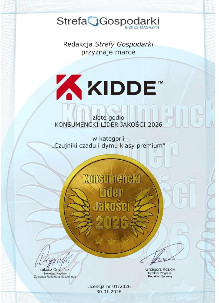 Carbon monoxide detector K5CO + smoke detector 2030-DSR3 KIDDE
