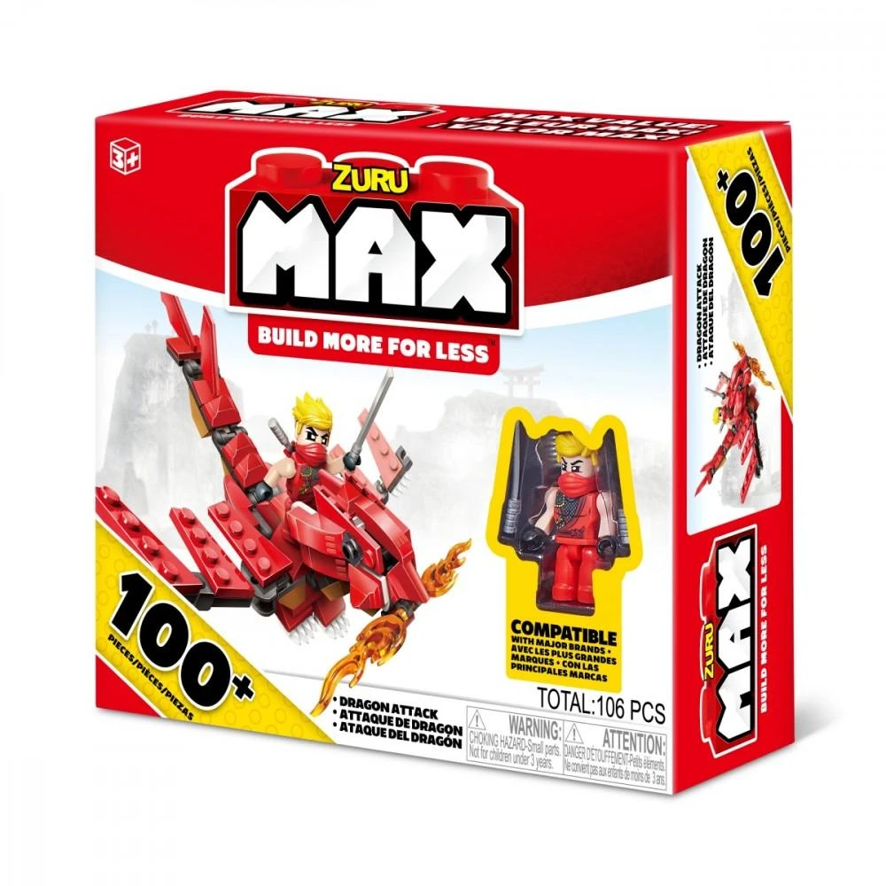 Zuru Max Build *****ZURU MaxBuild Rinkinys klocków 100+ 8379 04833