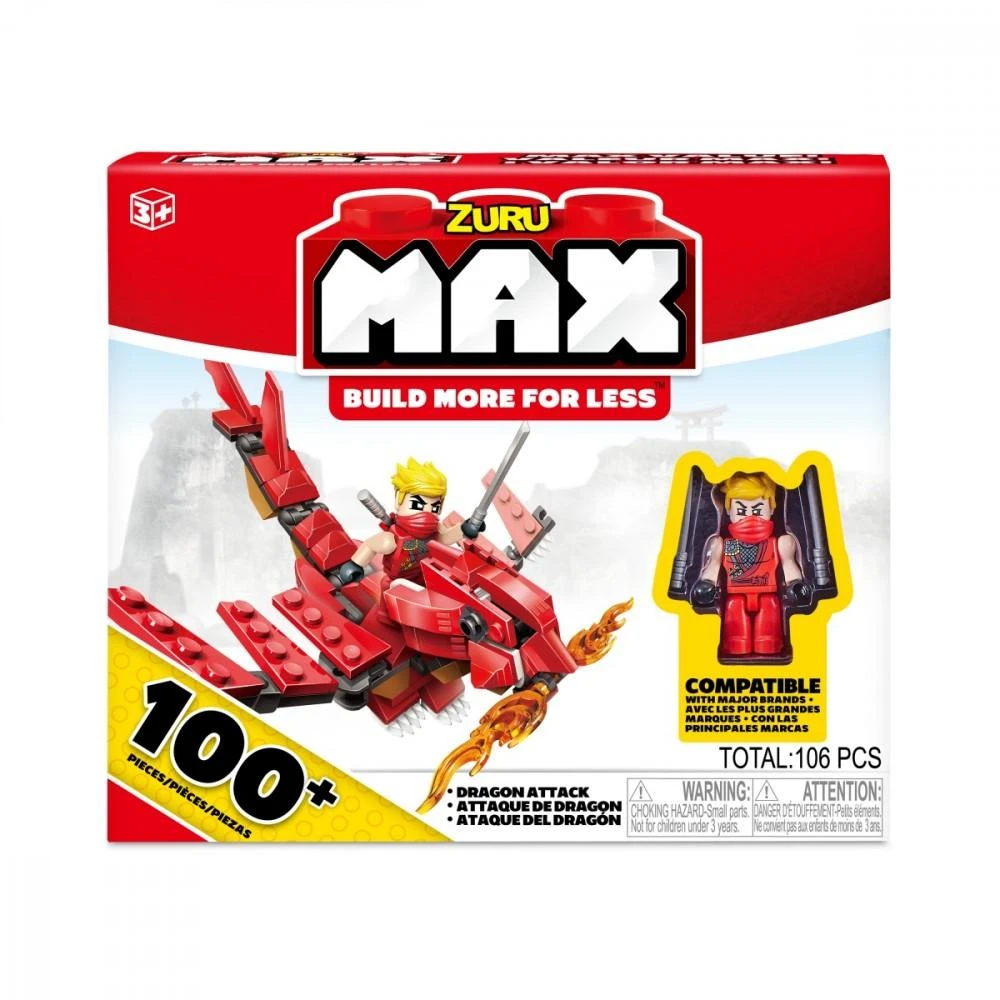 Zuru Max Build *****ZURU MaxBuild Rinkinys klocków 100+ 8379 04833