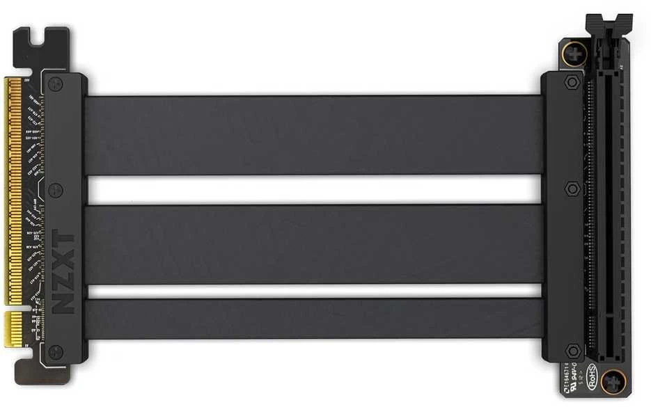 NZXT vertikalios vaizdo plokštės tvirtinimo kronšteinas NZXT (PCIE 4.0) balta