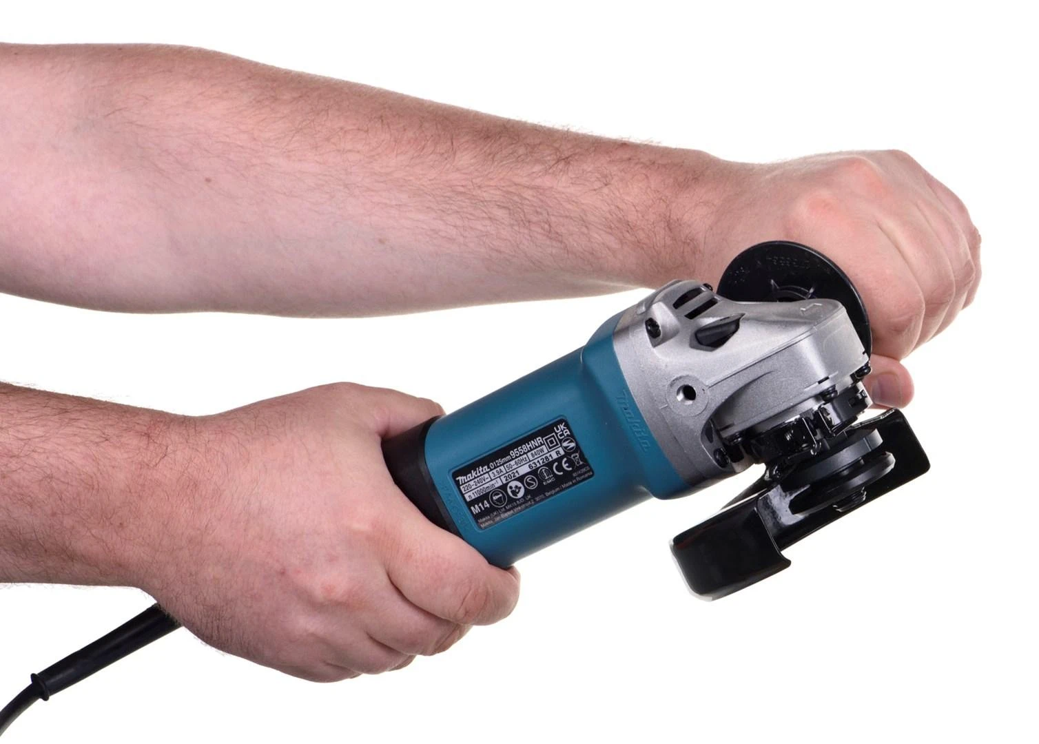 MAKITA KAMPINIS ŠLIFULĖLIŲ KOMPLEKTAS DK0053 (GA9020 + 9558HNR) DĖKLAS