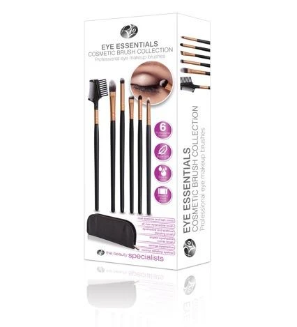 Rio Beauty Makiažo šepetėlių rinkinys, 6 vnt.